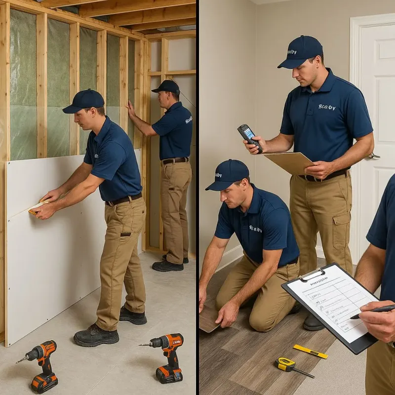 Repairs and Reconstruction process in Nassau Bay, TX
